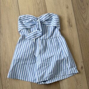 BRAND NEW! Striped Strapless Romper